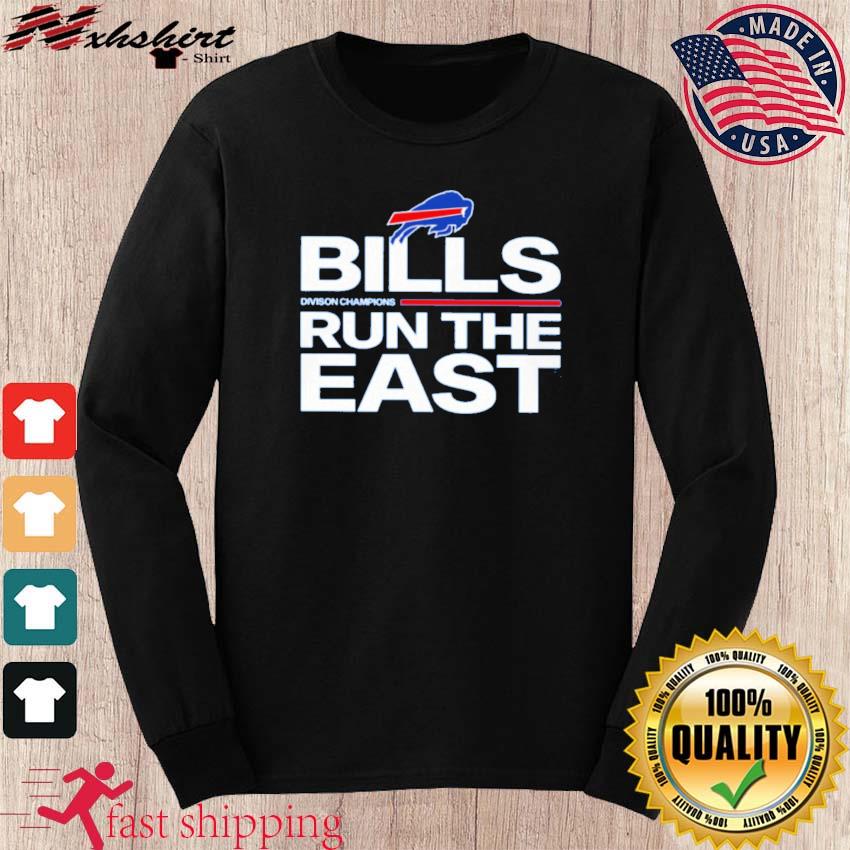 Buffalo Bills runs the east eastern division champions shirt, hoodie,  sweater, long sleeve and tank top