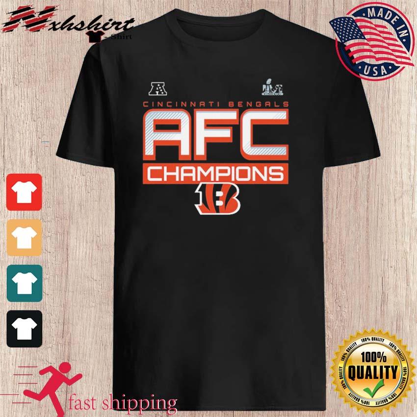 Cincinnati Bengals 2021 AFC Champions Super Bowl LVI Shirt, hoodie,  sweater, long sleeve and tank top