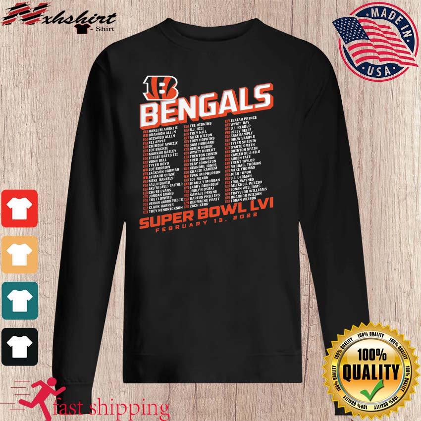 Cincinnati Bengals Super Bowl LVI 2022 Shirt - NVDTeeshirt