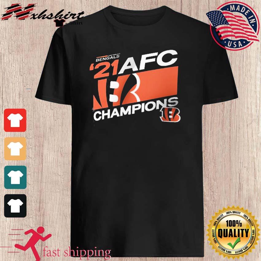 Cincinnati Bengals '21 AFC Champions Shirt, hoodie, sweater, long sleeve  and tank top