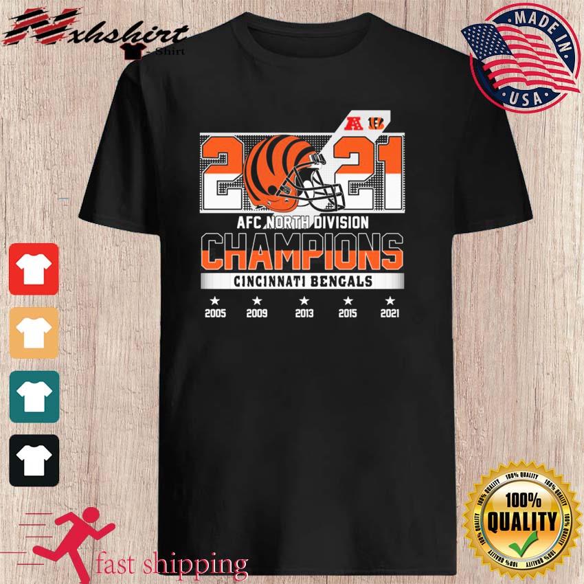 Cincinnati Bengals AFC North Division Champions Shirt, hoodie, sweater,  long sleeve and tank top