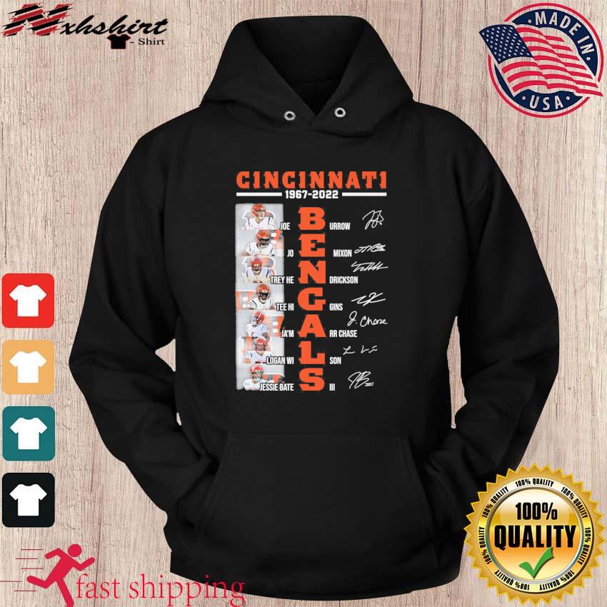 Cincinnati Bengals Team Players 1967 2022 Signatures Shirt, hoodie