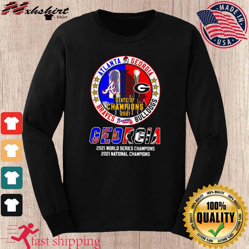 FREE shipping Georgia Bulldogs And Atlanta Braves Shirt, Unisex tee,  hoodie, sweater, v-neck and tank top