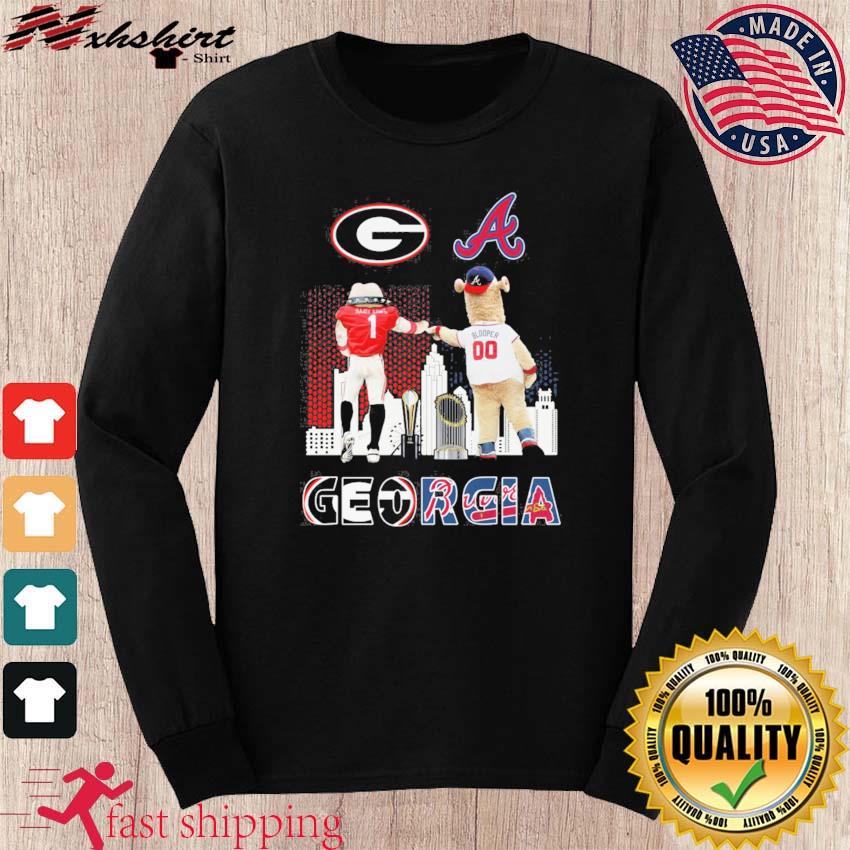 Hairy Dawg And Blooper Georgia Skyline Sports Shirt, hoodie, sweater, long  sleeve and tank top