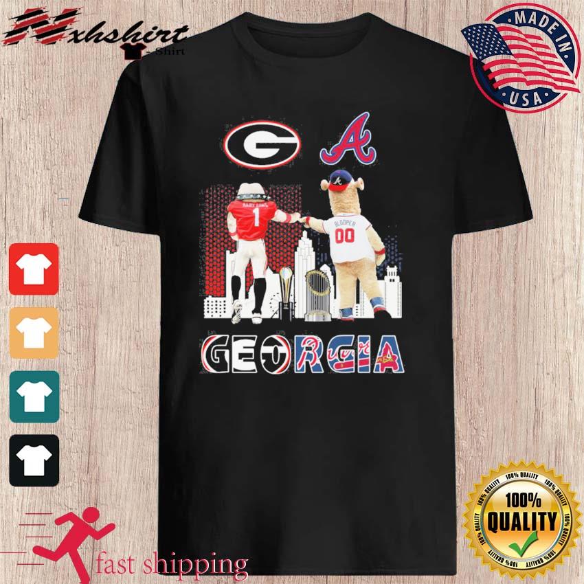 hairy dawg and blooper shirt