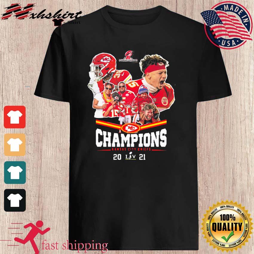 Official 2021 2022 Kansas City Chiefs Conference Champions T-Shirt