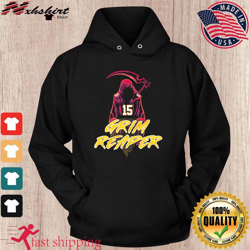 The grim reaper 15 Kansas City Chiefs shirt, hoodie, sweater, longsleeve  and V-neck T-shirt