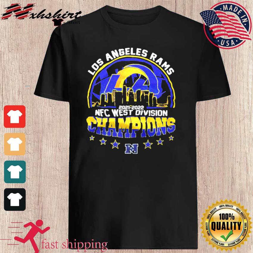 Los Angeles Rams 2022 NFC West Division Champions Unisex T-Shirt