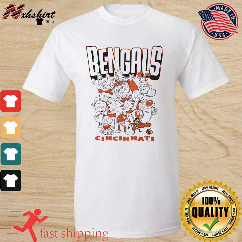 Junk Food Clothing Bengals Nickelodeon Short Sleeve T Shirt