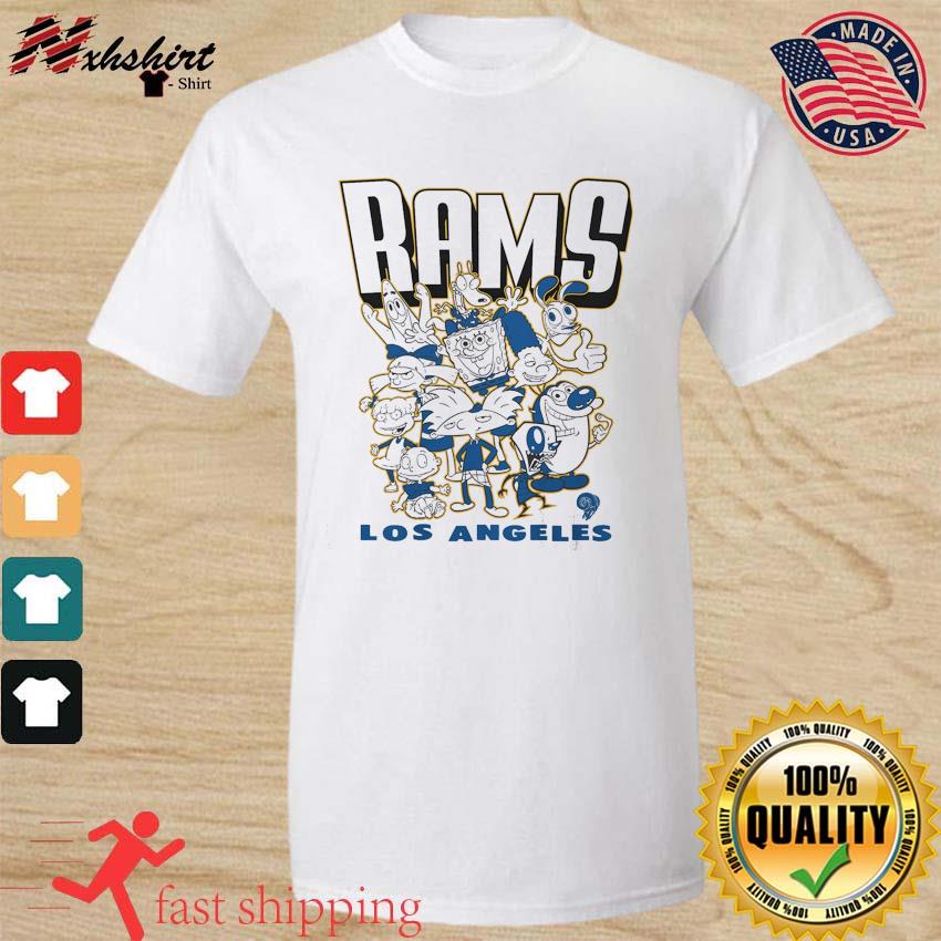 Nickelodeon Junk Food Los Angeles Rams Shirt, hoodie, sweater, long sleeve  and tank top