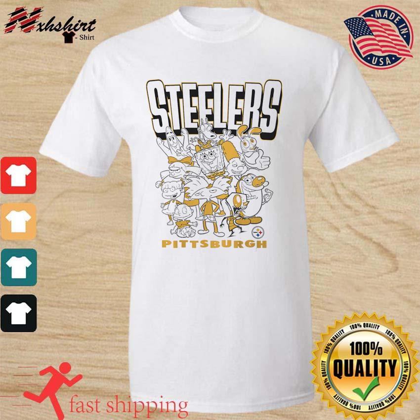 Nickelodeon Junk Food Pittsburgh Steelers Shirt, hoodie, sweater, long  sleeve and tank top