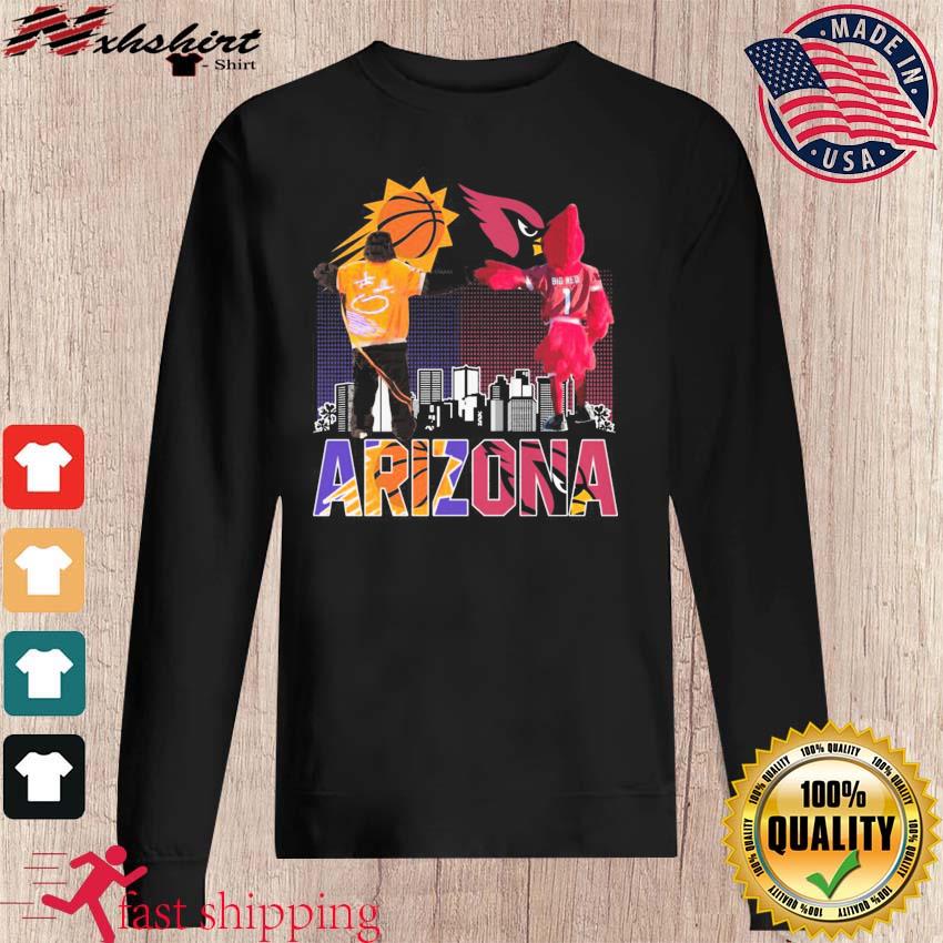 Mascot Arizona Cardinals And Phoenix Suns Arizona Big Red shirt, hoodie,  sweater, long sleeve and tank top