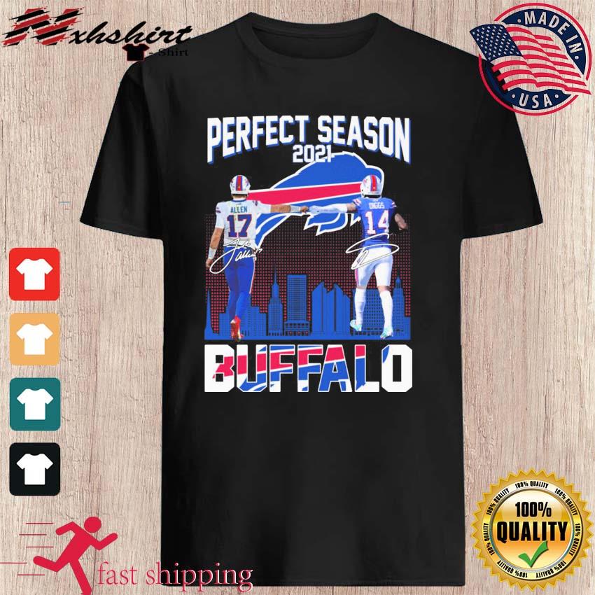 Josh Allen And Stefon Diggs Perfect Season Buffalo Bills Signatures shirt,  hoodie, sweater, long sleeve and tank top