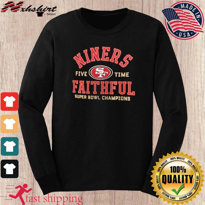 San Fran 49ers Hoodies 5 Times Super Bowl Champions