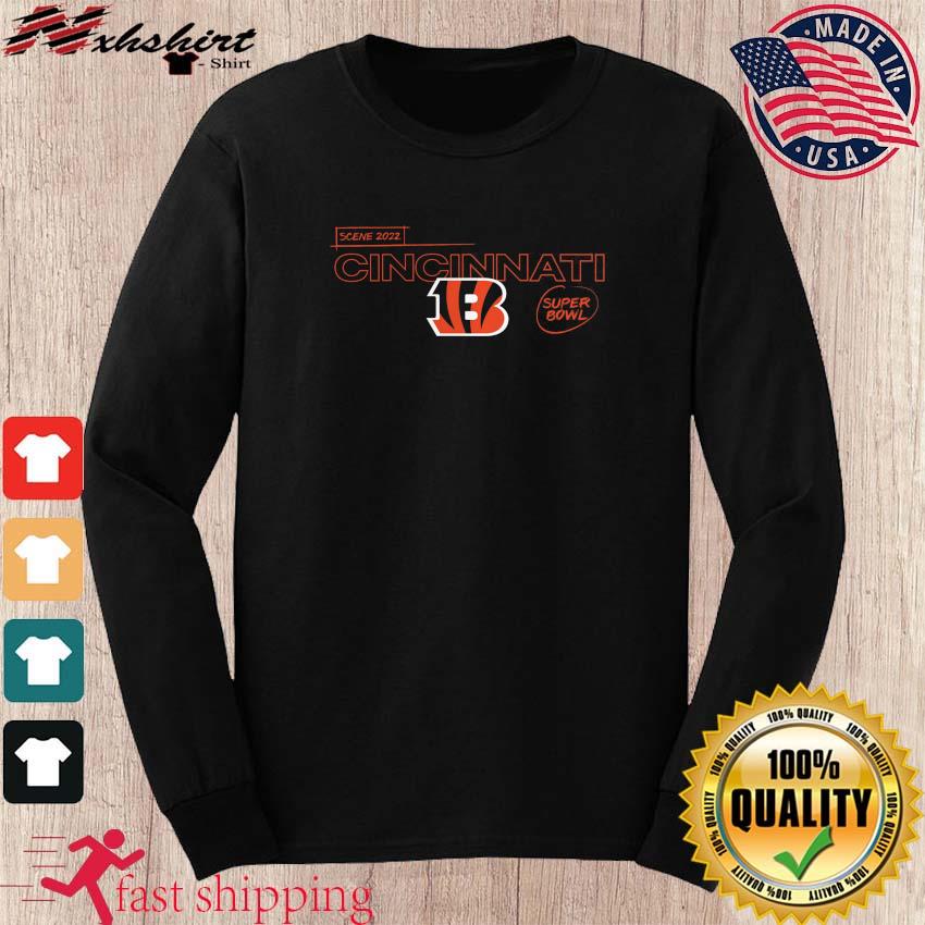 FREE shipping Scene 2022 Cincinnati bengals super bowl shirt