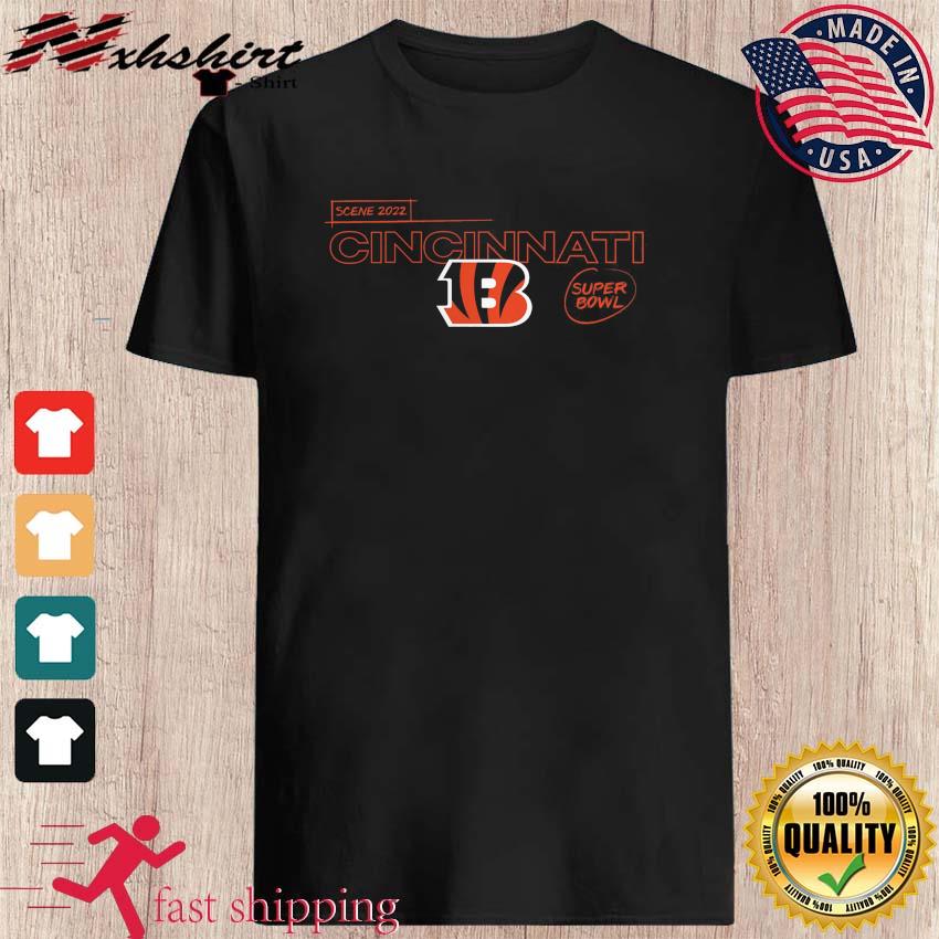 FREE shipping Scene 2022 Cincinnati bengals super bowl shirt