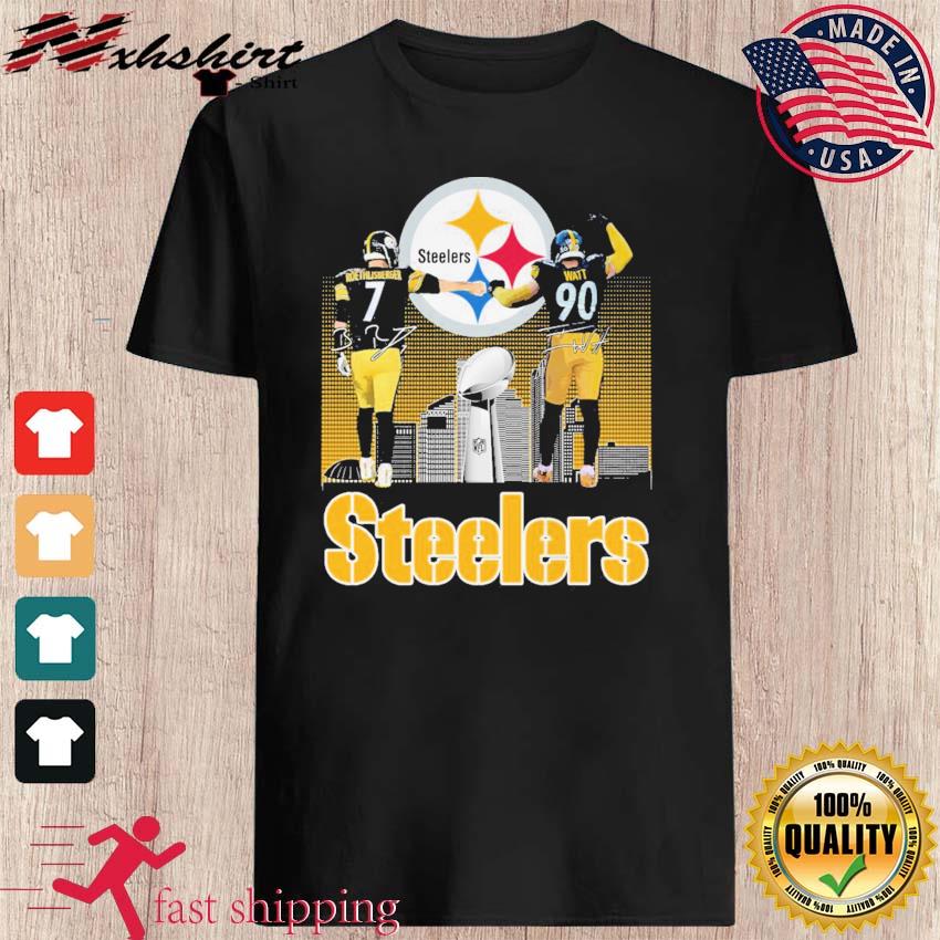 Steelers Roethlisberger Steelers WatT Shirt T Shirt