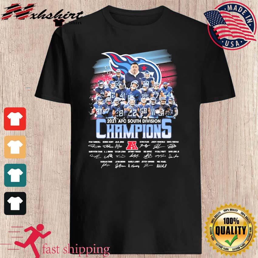 titans afc south champions shirt