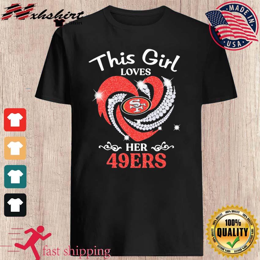 San Francisco 49ers Girl NFL T-Shirt