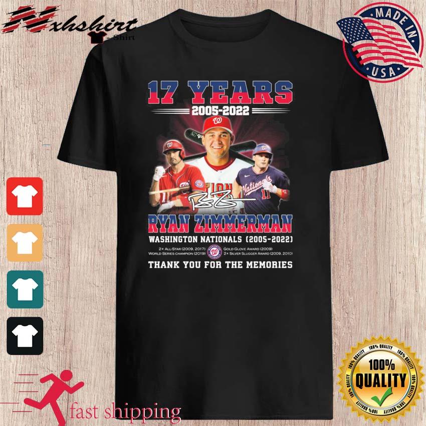 Ryan Zimmerman is selling signed t-shirts to raise money for