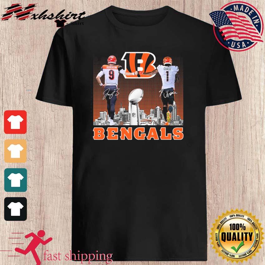 Official Joe burrow jamarr chase 2022 campaign bengals shirt, hoodie,  sweater, long sleeve and tank top