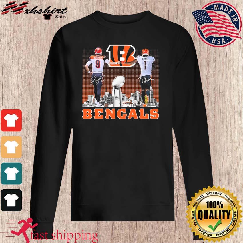 Bengals Joe Burrow Ja'Marr Chase T Shirt, hoodie, sweater, long sleeve and  tank top