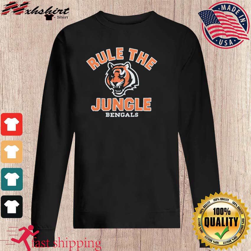 Cincinnati Bengals Rule the jungle shirt, hoodie, sweater, long sleeve and  tank top