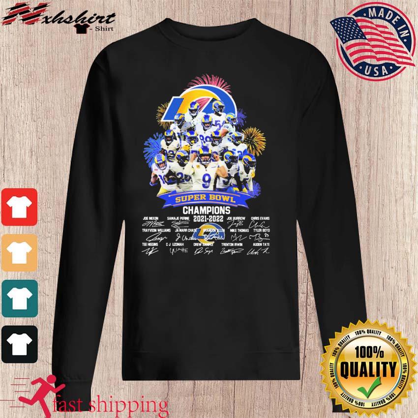 Top Super Bowl Team LA Rams Champions 2022 T-Shirt, hoodie