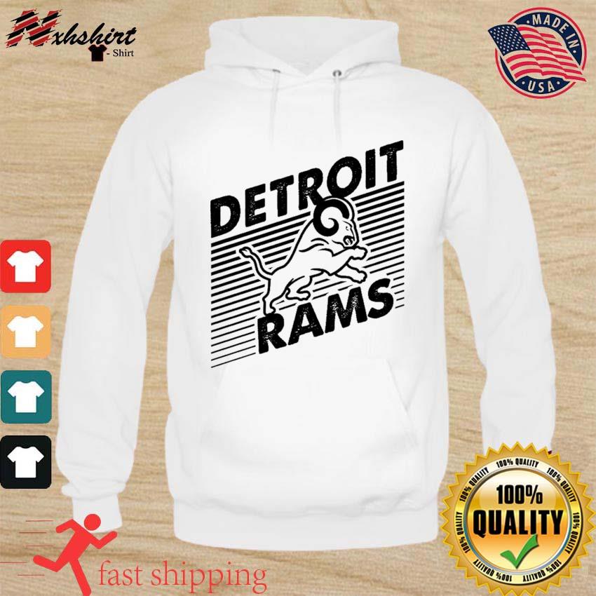 Detroit Rams Los Angeles Rams shirt, hoodie, sweater, long sleeve