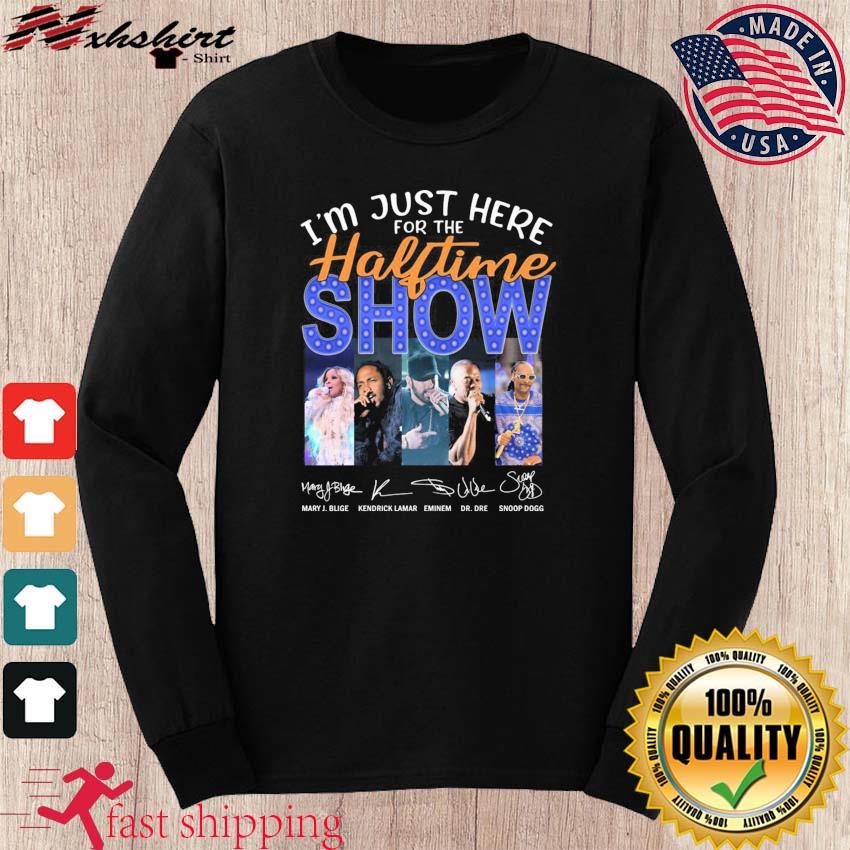 Official halftime show 2022 super bowl lvi signatures shirt, hoodie,  sweater, long sleeve and tank top