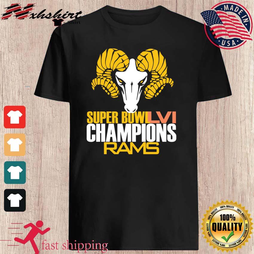 LA Rams Super Bowl LVI Champions T-Shirt - Tentenshirts