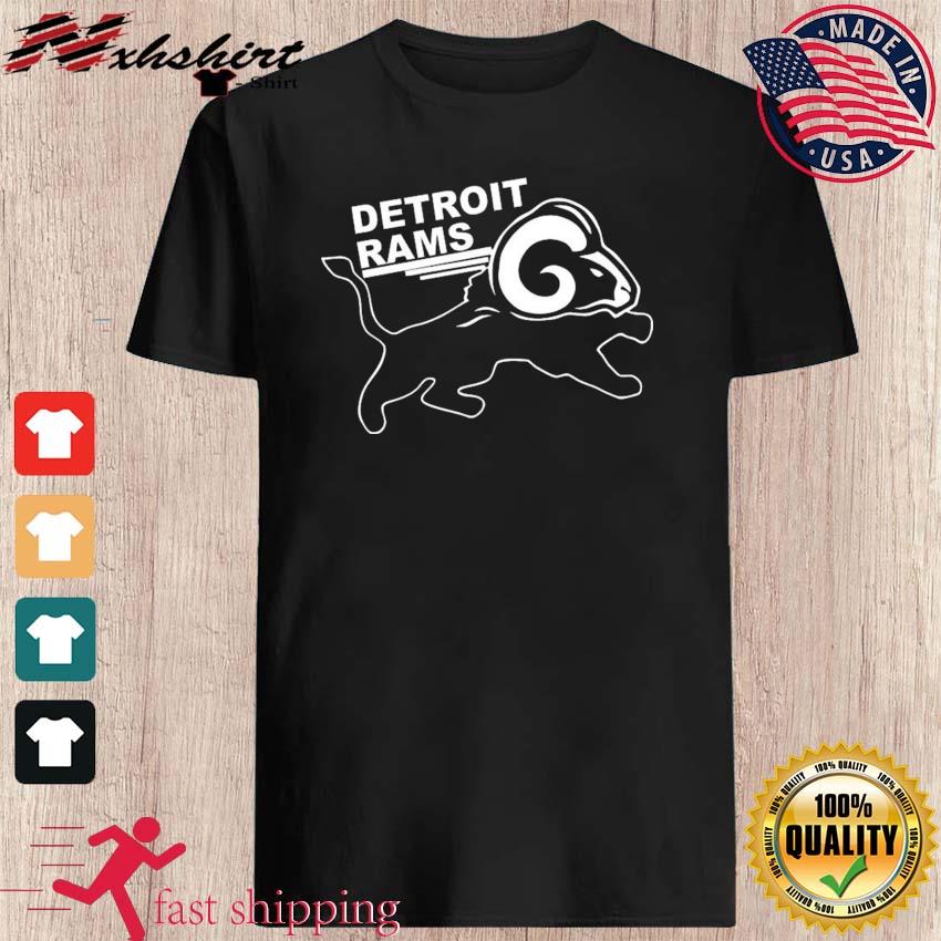 Detroit Rams Logo T-Shirt