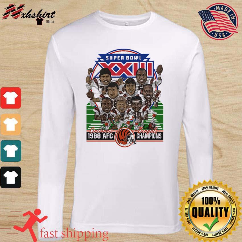 Cincinnati Bengals 1988 AFC Champions Caricature T-Shirt, hoodie, sweater,  long sleeve and tank top