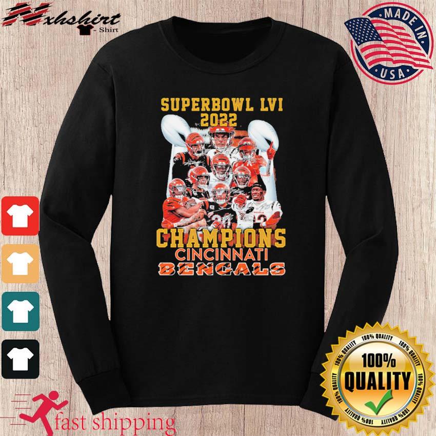 Cincinnati Bengals 2022 Super Bowl Champions Shirt, hoodie, sweater, long  sleeve and tank top