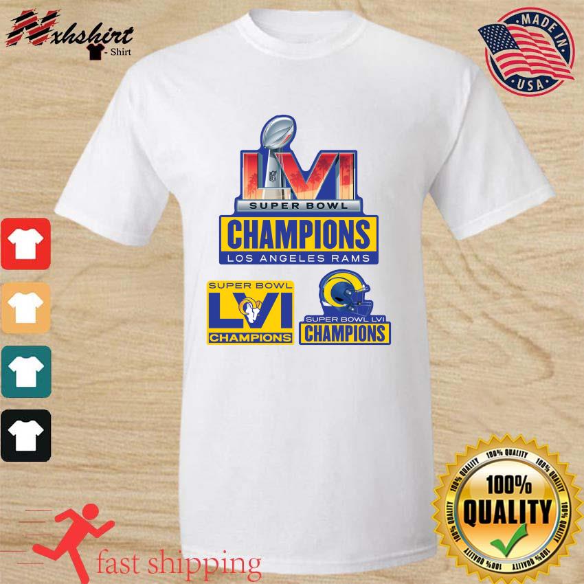 Get los angeles rams champions super bowl lvi 2022 Shirt For Free