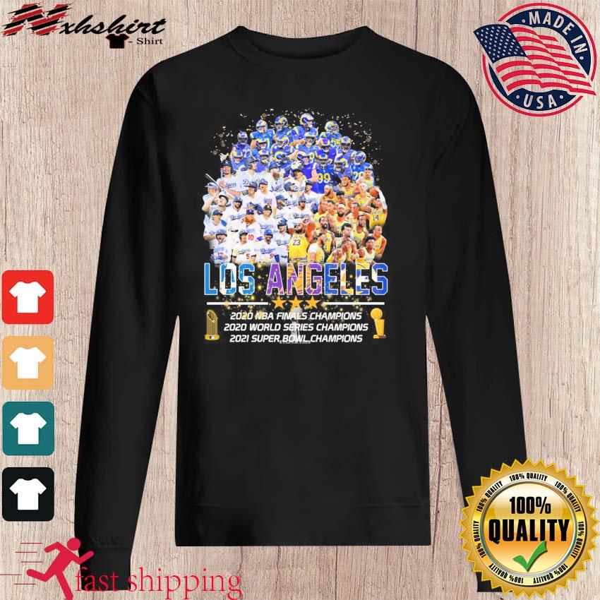 Official los angeles Dodgers rams Lakers home sweet home T-shirt, hoodie,  tank top, sweater and long sleeve t-shirt