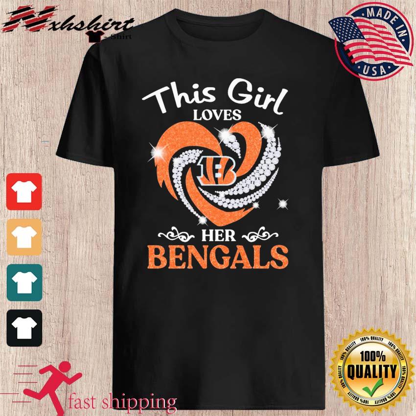 This Girl Love Her Cincinnati Bengals Shirt, hoodie, sweater, long sleeve  and tank top