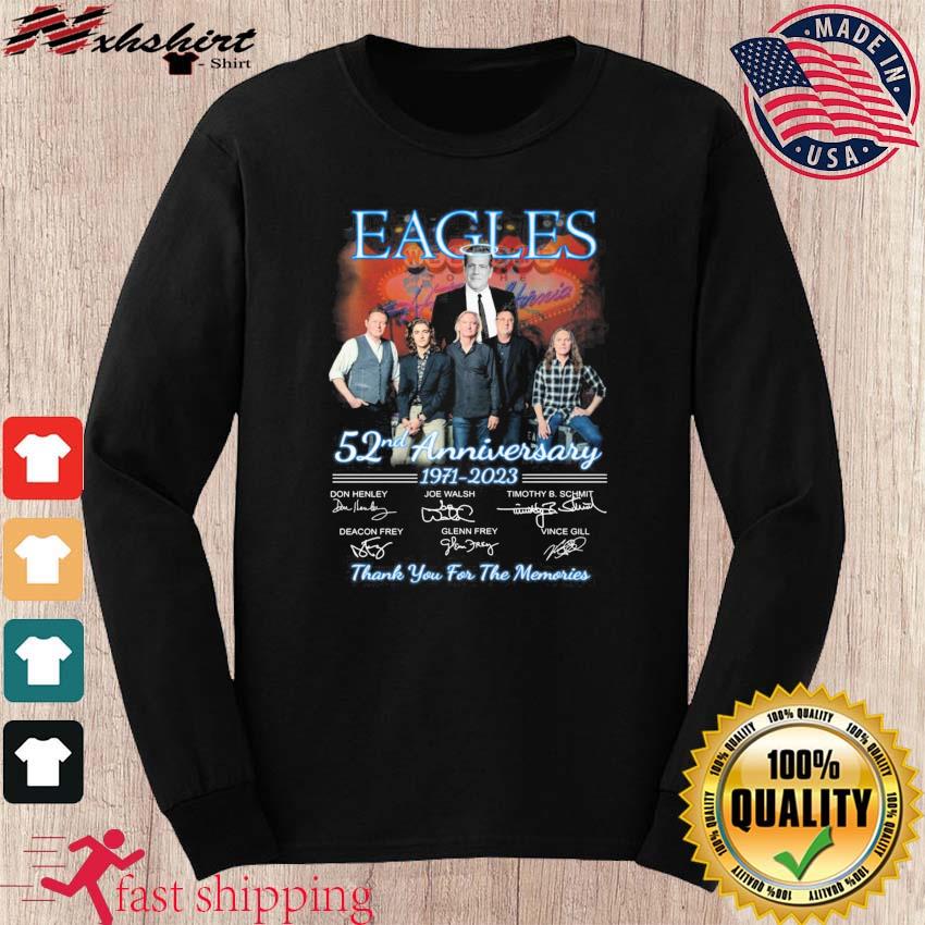 Eagles Signed 52nd Anniversary 1971-2023 Thank You Memories Unisex