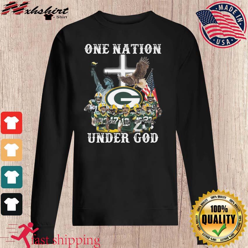 Green Bay Packers - One Nation Under God T-Shirt - TeeNaviSport