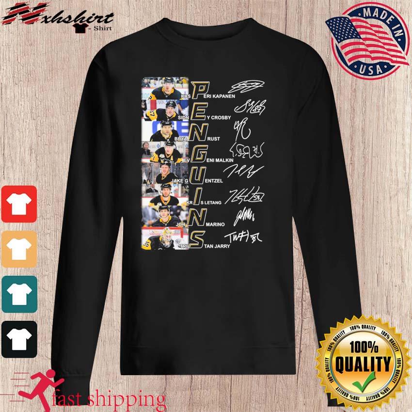 Pittsburgh Sports Team Pittsburgh Steelers and Pittsburgh Penguins  signatures shirt, hoodie, sweater, long sleeve and tank top