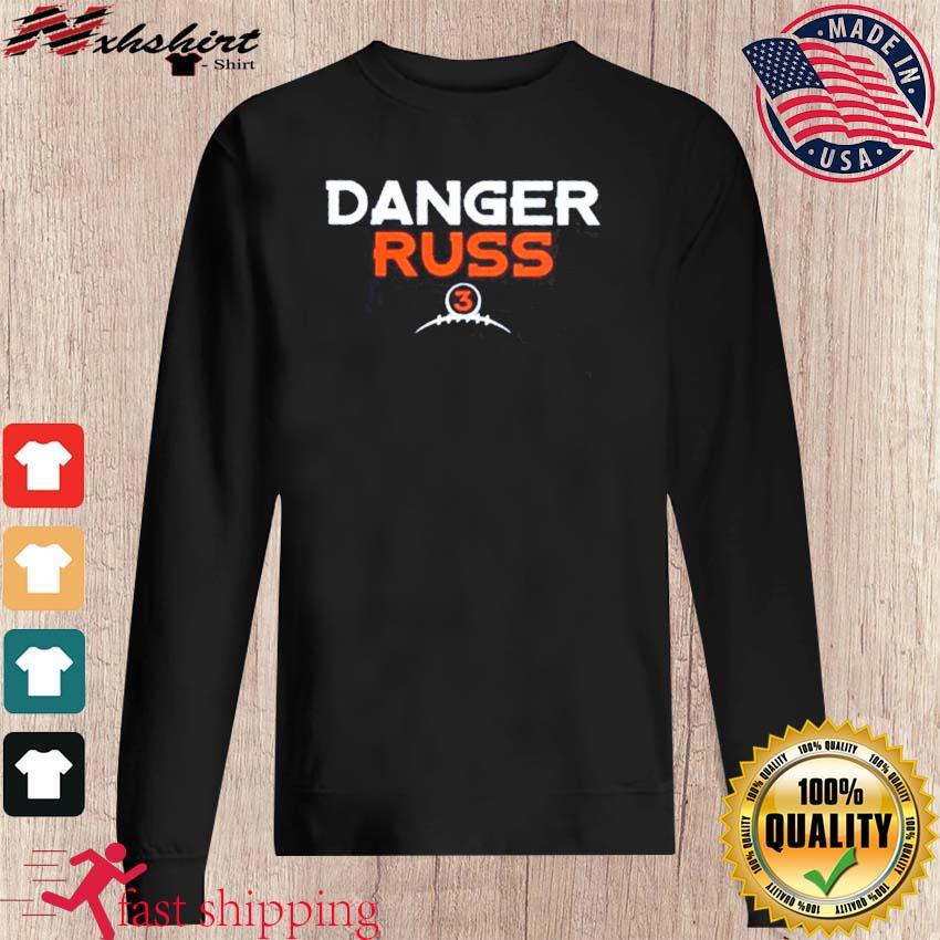 Russell Wilson Denver Broncos Danger Russ 3 T Shirt