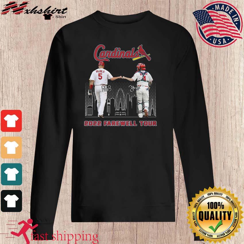 Albert Pujols T-Shirt St Louis Cardinals 2022 Farewell Tour Signatures,  hoodie, sweater, long sleeve and tank top