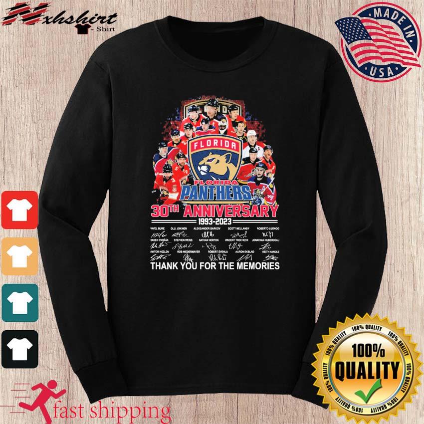 Florida Panthers 30th Anniversary Long Sleeve Shirt