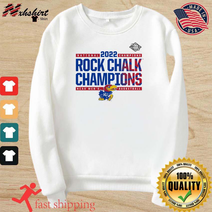 KU National Champs White T-Shirt 