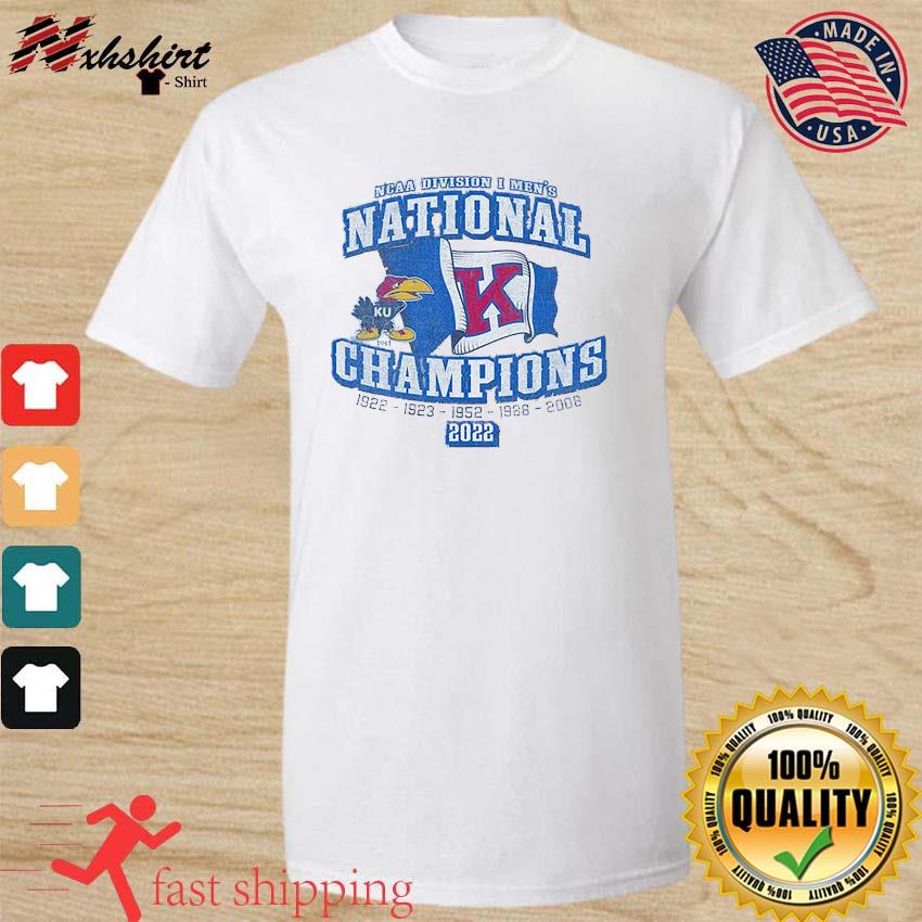 Kansas Jayhawks National Champions 2022 NCAA Divison KU Shirt