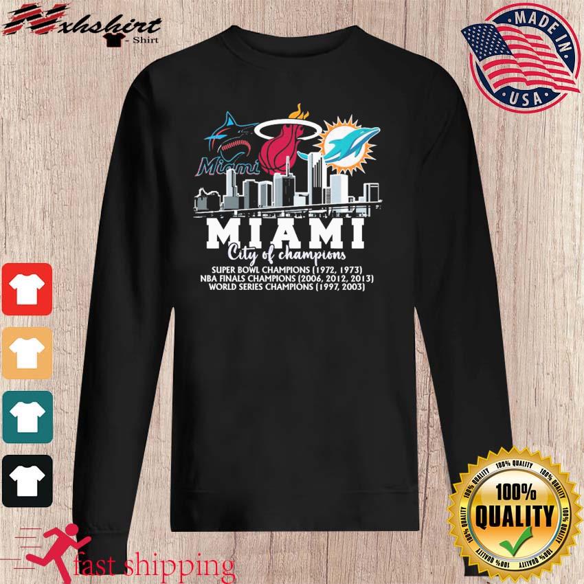 Official Logo Miami And Logo NBA Heat The 2006 NBA Finals 2006 Champions  Shirt, hoodie, sweater, long sleeve and tank top