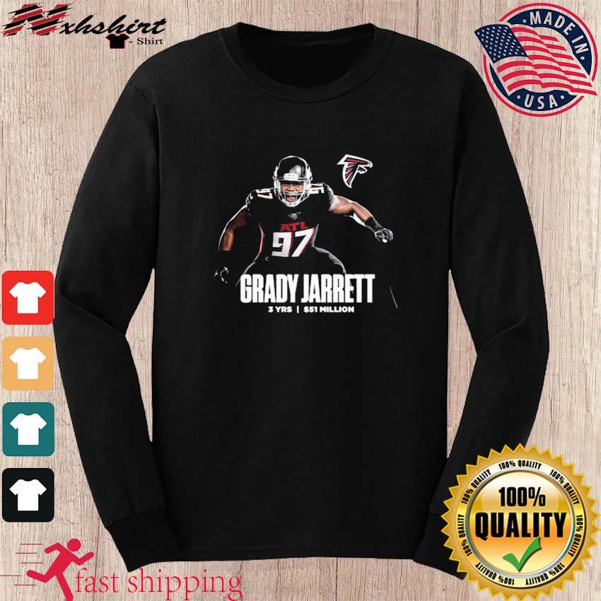 Grady Jarrett Agree To 3 Year Atlanta Falcons Shirt, hoodie, sweater, long  sleeve and tank top