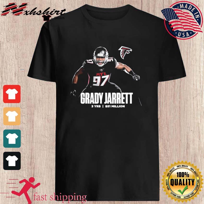 Grady Jarrett Agree To 3 Year Atlanta Falcons Shirt, hoodie, sweater, long  sleeve and tank top