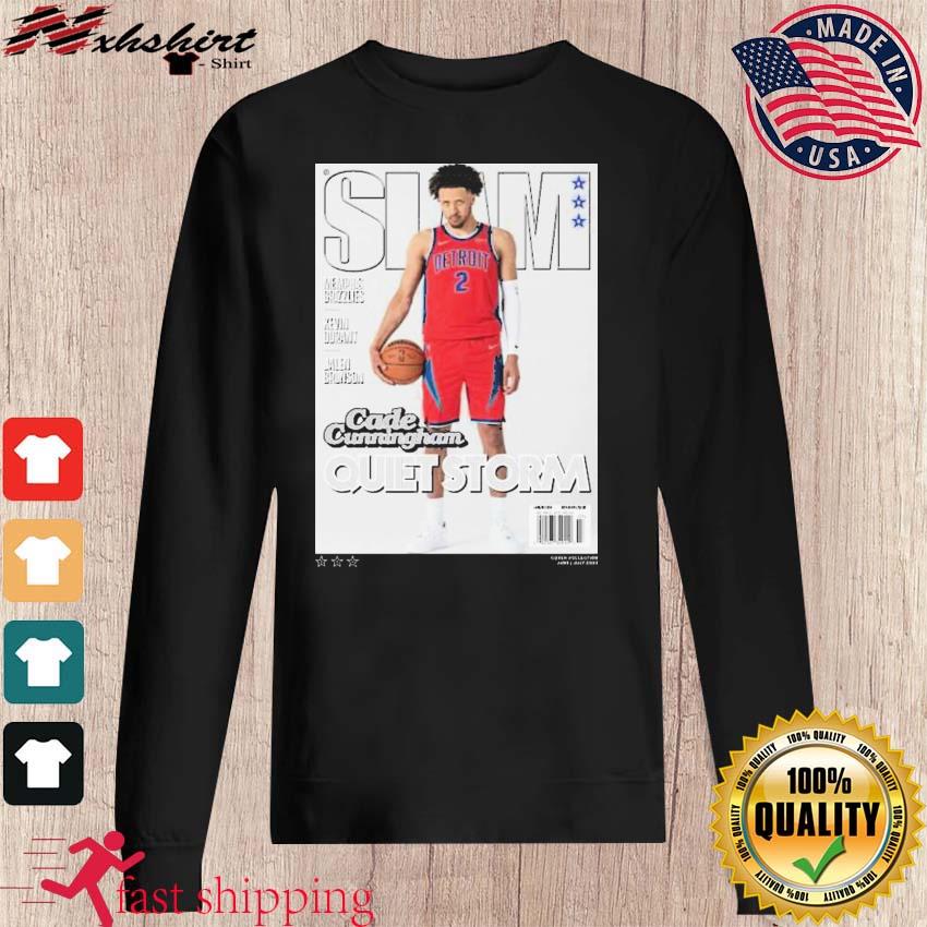 SLAM Cover Tee - Cade Cunningham shirt, hoodie, sweater, long sleeve and  tank top