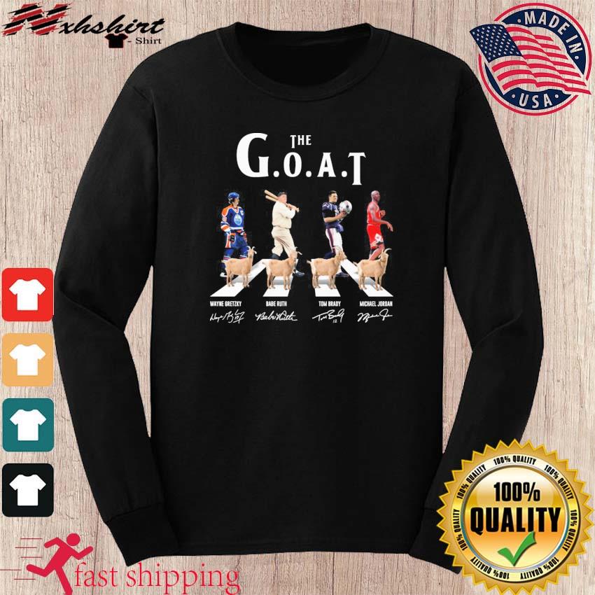 The Goat Wayne Gretzky Baby Ruth Tom Brady And Michel Jordan Abbey